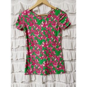 Lilly Pulitzer V-Neck Tee